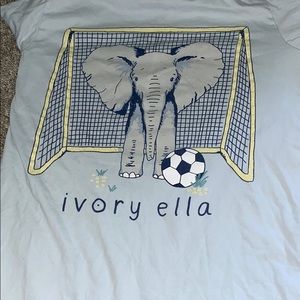 Ivory Ella soccer long sleeve shirt